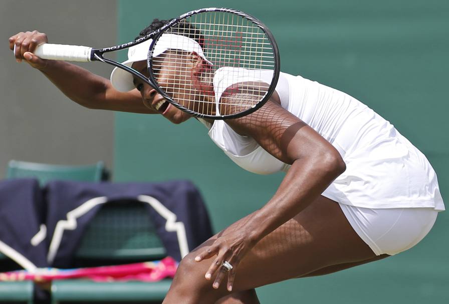 Venus Williams ha battuto la giapponese  Kurumi Nara 7-6 (4) 6-1. Ap 